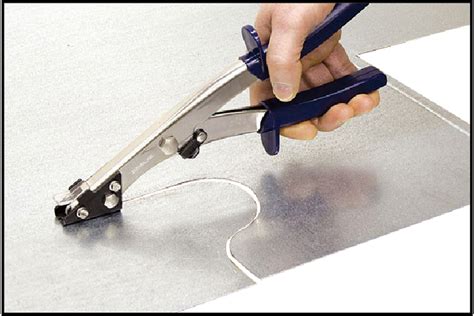 tools for sheet metal|hand held sheet metal cutter.